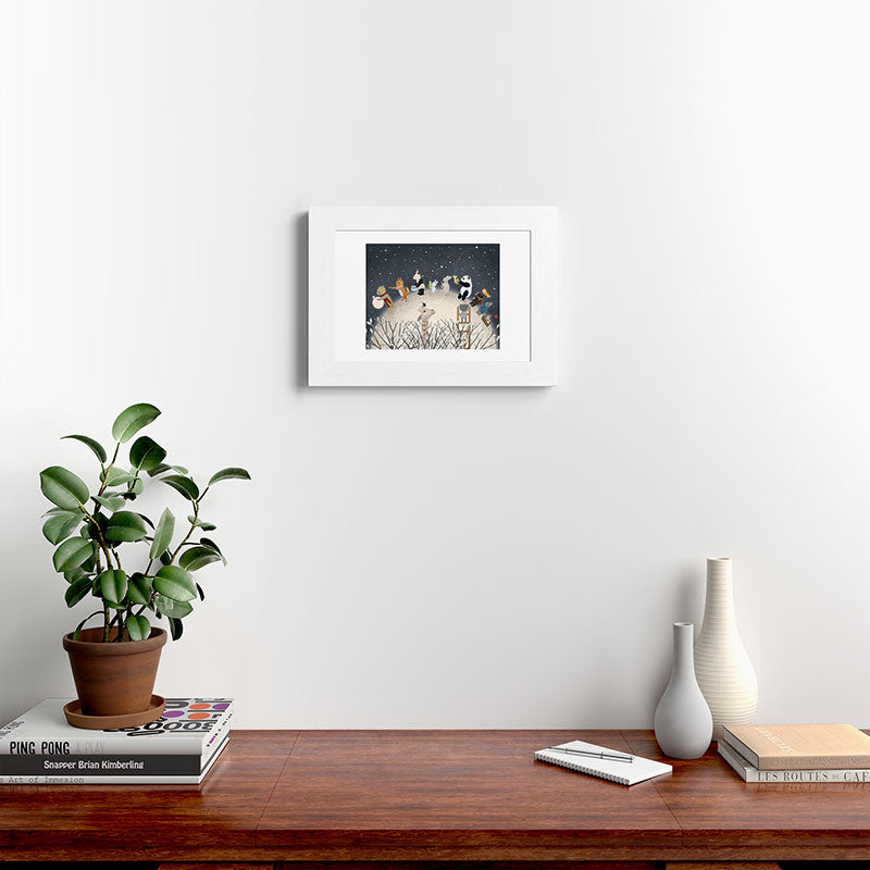 the moon song Framed Art Print Gallery Image 72