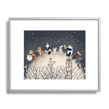 the moon song Framed Art Print Gallery Image 129