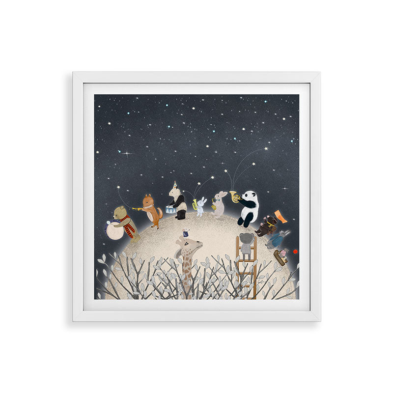 the moon song Framed Art Print Gallery Image 38