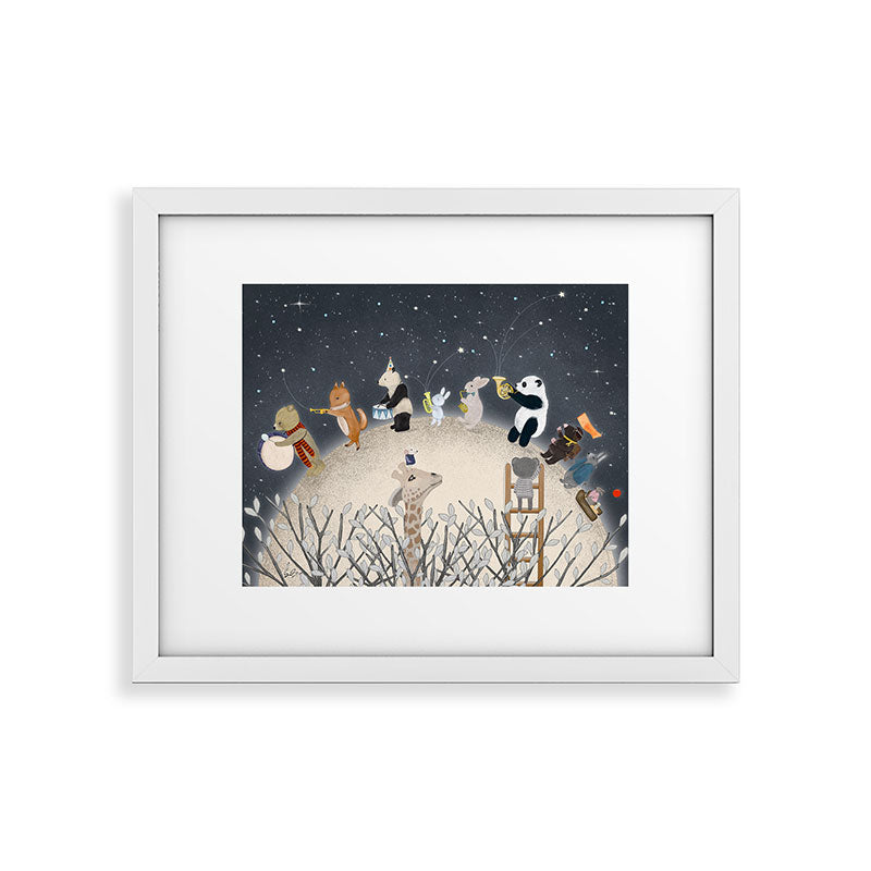 the moon song Framed Art Print Gallery Image 31