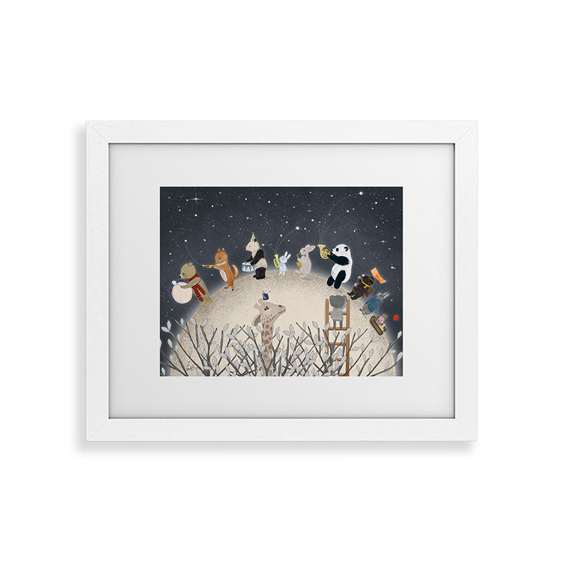 the moon song Framed Art Print Gallery Image 73