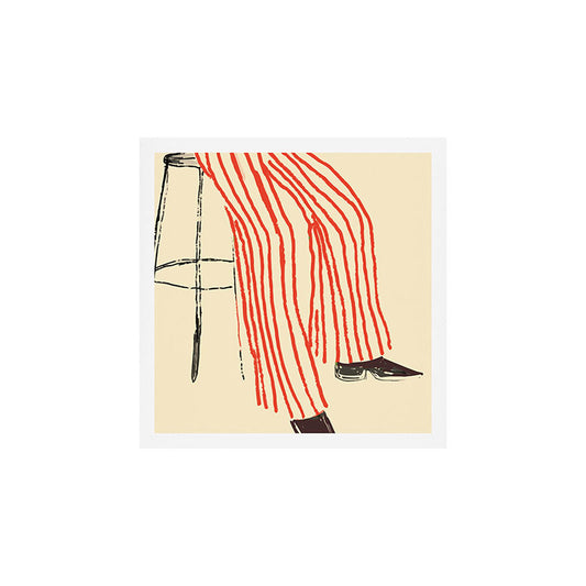 Stripe Pants Art Print Gallery Image 2