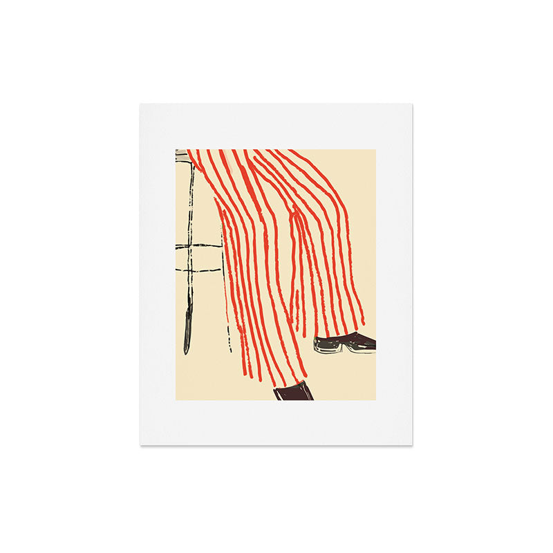 Stripe Pants Art Print Gallery Image 7