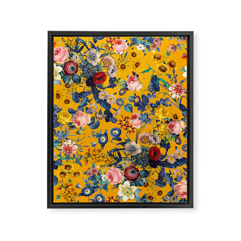 Summer Botanical Garden IX Framed Canvas Print Gallery Image 4