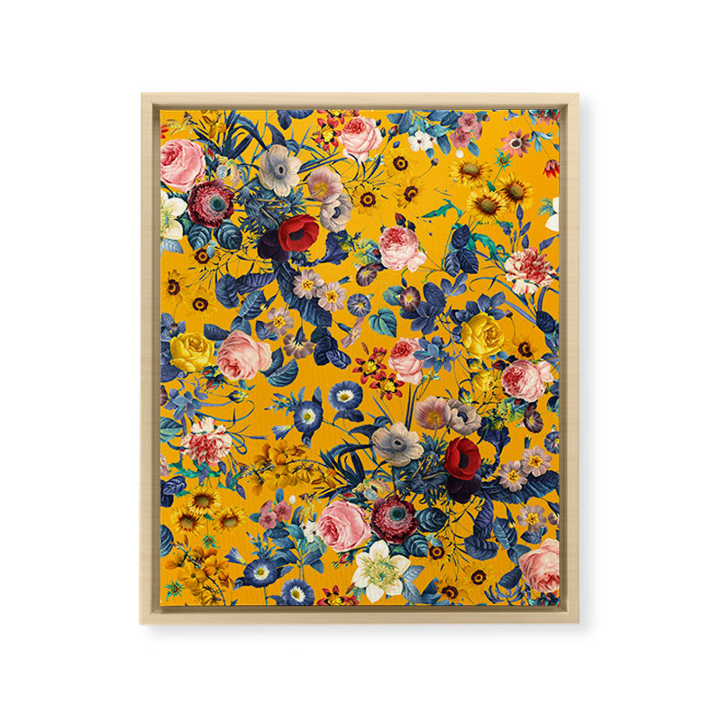 Summer Botanical Garden IX Framed Canvas Print Gallery Image 18