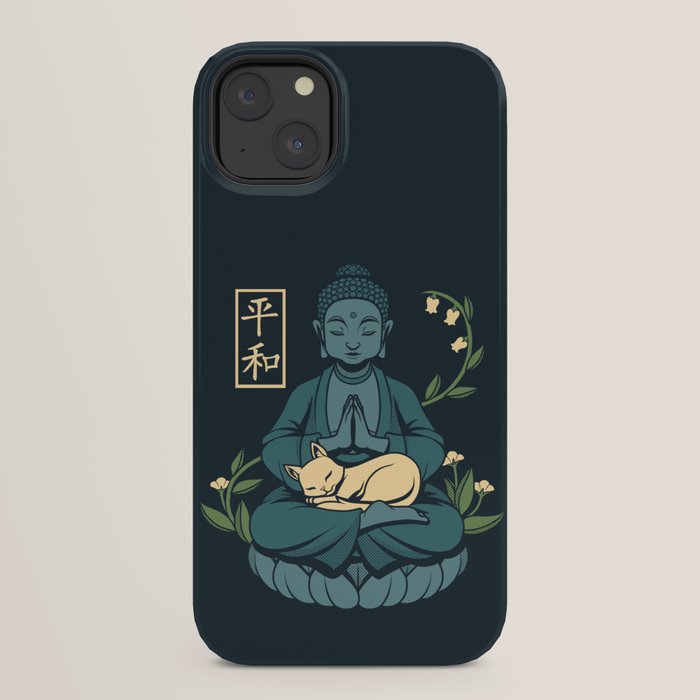Cat Meditation Buddhism Buddha by Tobe Fonseca iPhone Case Gallery Image 22
