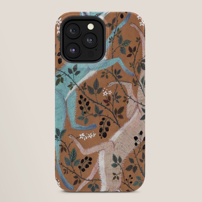 Blackberry Foxes iPhone Case Gallery Image 28