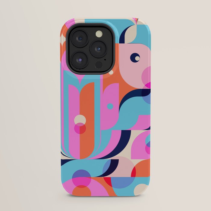 Blue Pink Girl iPhone Case Gallery Image 23
