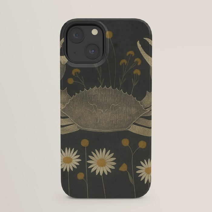 Crab with Daisies iPhone Case Gallery Image 21