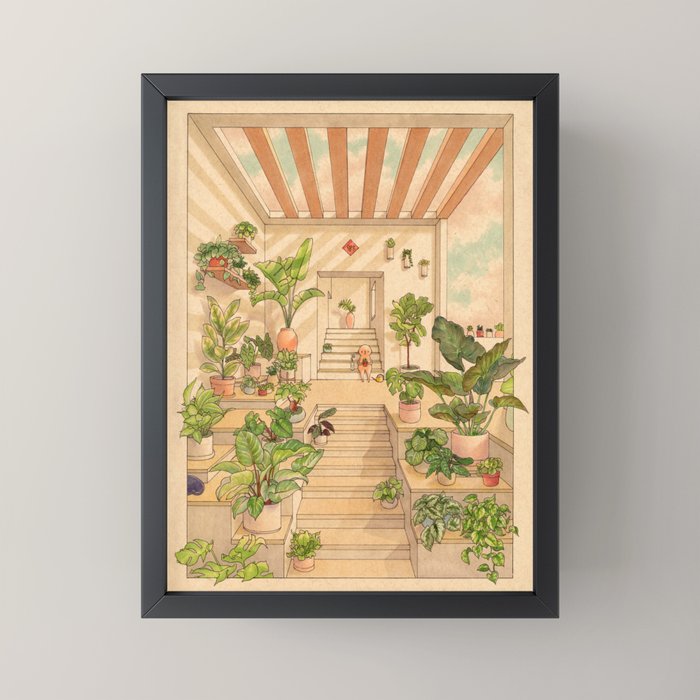 Houseplants Mini Art Print Gallery Image 3