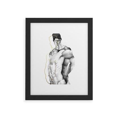 Figuration 1 (GOLD DOESN'T PRINT SHINY) Framed Art Print Gallery Image 18