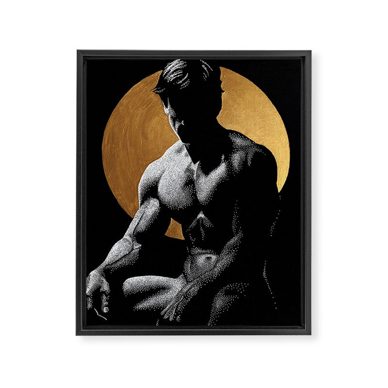Luminosity of Apollo (gold doesn't print shiny) Framed Canvas Print Gallery Image 2