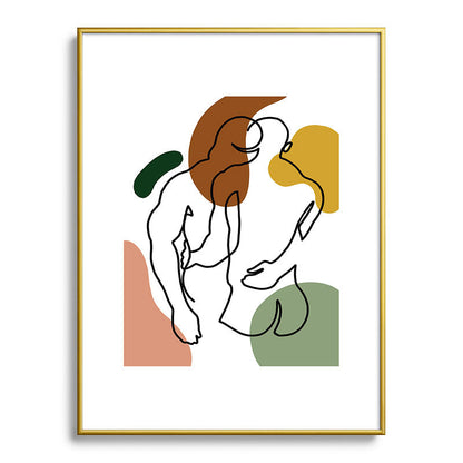 NOODDOOD Linework 1 Framed Art Print Gallery Image 55