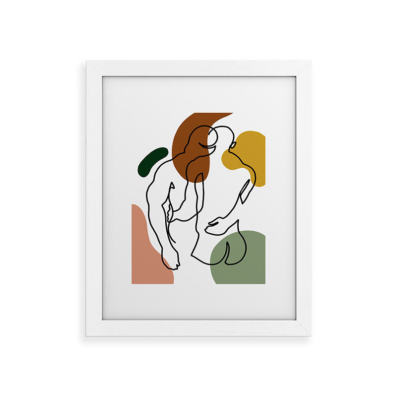NOODDOOD Linework 1 Framed Art Print Gallery Image 31