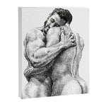 The Lovers - NOODDOODs Canvas Print Gallery Image 1