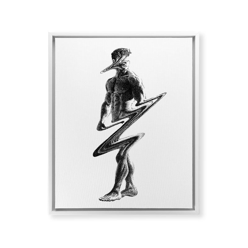 Wavy 2 - NOODDOODs Framed Canvas Print Gallery Image 11