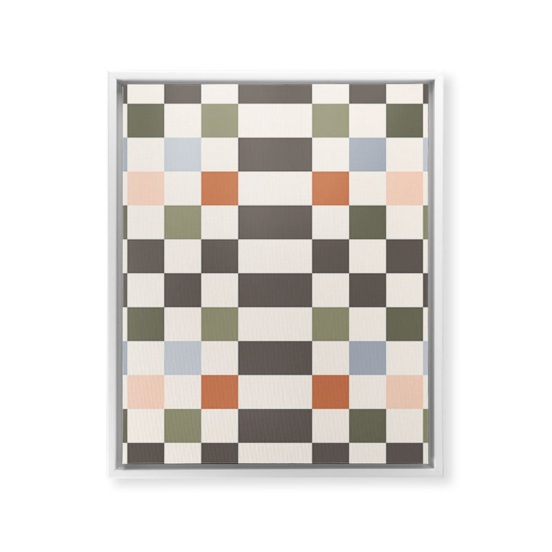 Fall Checkerboard Framed Canvas Print Gallery Image 30
