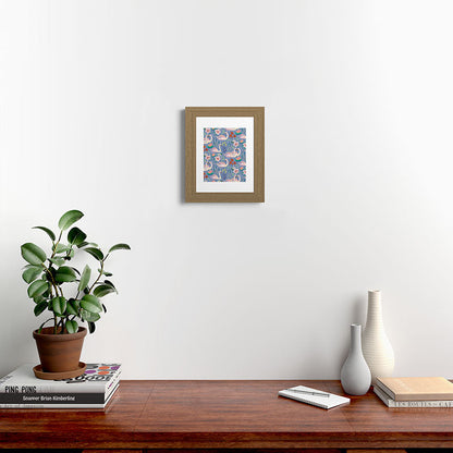 Swan Pattern Framed Art Print Gallery Image 51