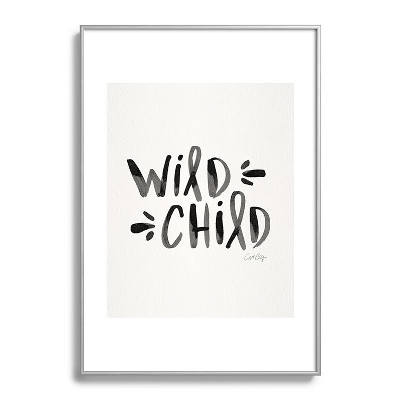 Wild Child - Black Framed Art Print Gallery Image 132