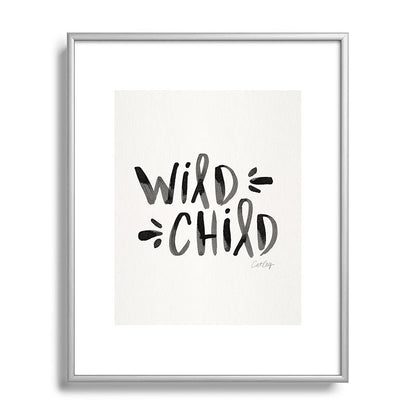Wild Child - Black Framed Art Print Gallery Image 129