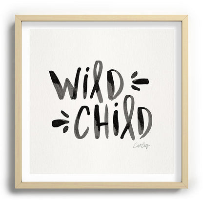 Wild Child - Black Framed Art Print Gallery Image 109