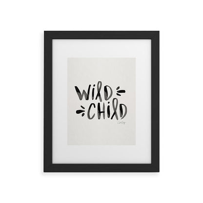 Wild Child - Black Framed Art Print Gallery Image 40