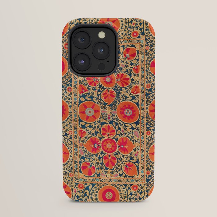 Kermina Suzani Uzbekistan Print iPhone Case Gallery Image 23
