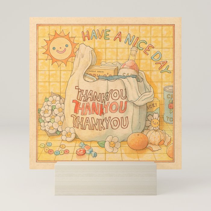 Have a Nice Day Mini Art Print Gallery Image 5