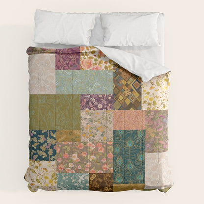 Pashmina Patchwork Comforter Gallery Image 2