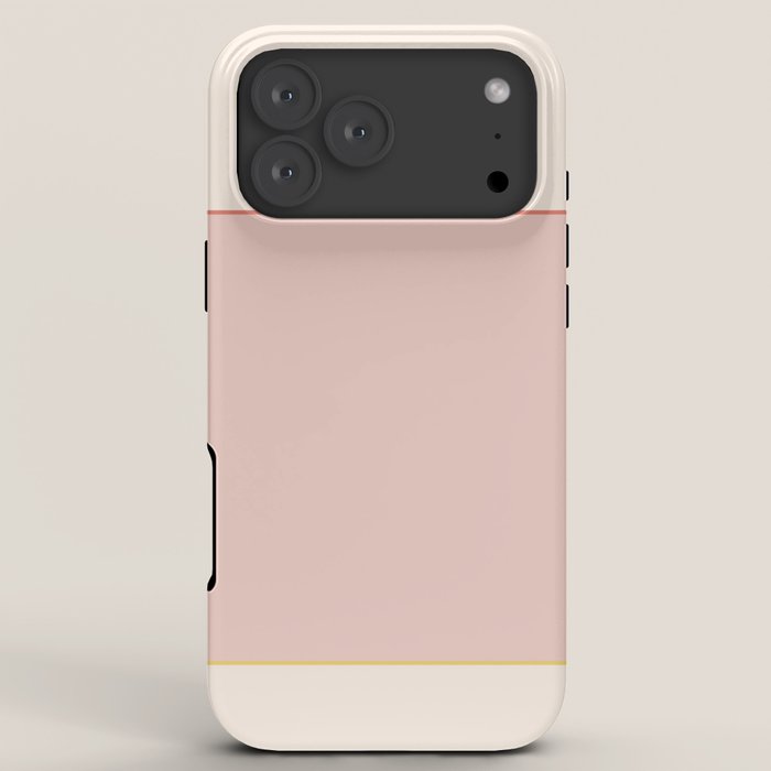 Subtle Spring Color Block - Soft Pink iPhone Case Gallery Image 8