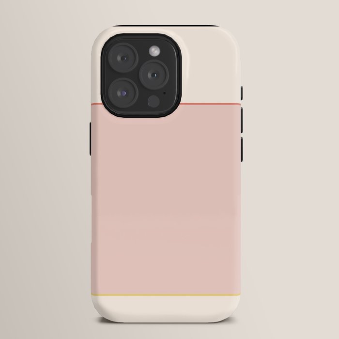 Subtle Spring Color Block - Soft Pink iPhone Case Gallery Image 15