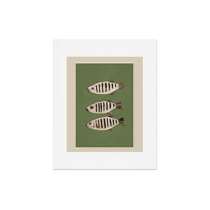 Abstract Fish Study II Art Print Gallery Image 5