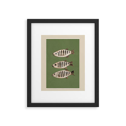 Abstract Fish Study II Framed Art Print Gallery Image 5