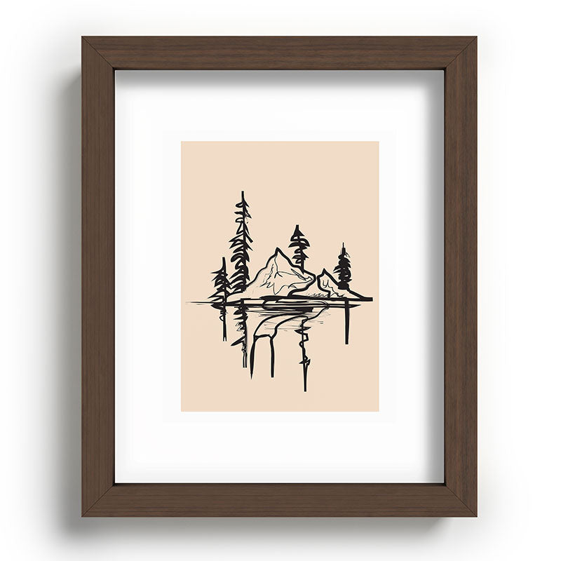 Abstract Landscape II Framed Art Print Gallery Image 64