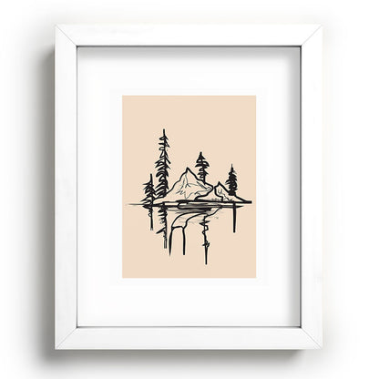 Abstract Landscape II Framed Art Print Gallery Image 76