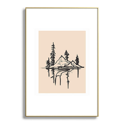 Abstract Landscape II Framed Art Print Gallery Image 93