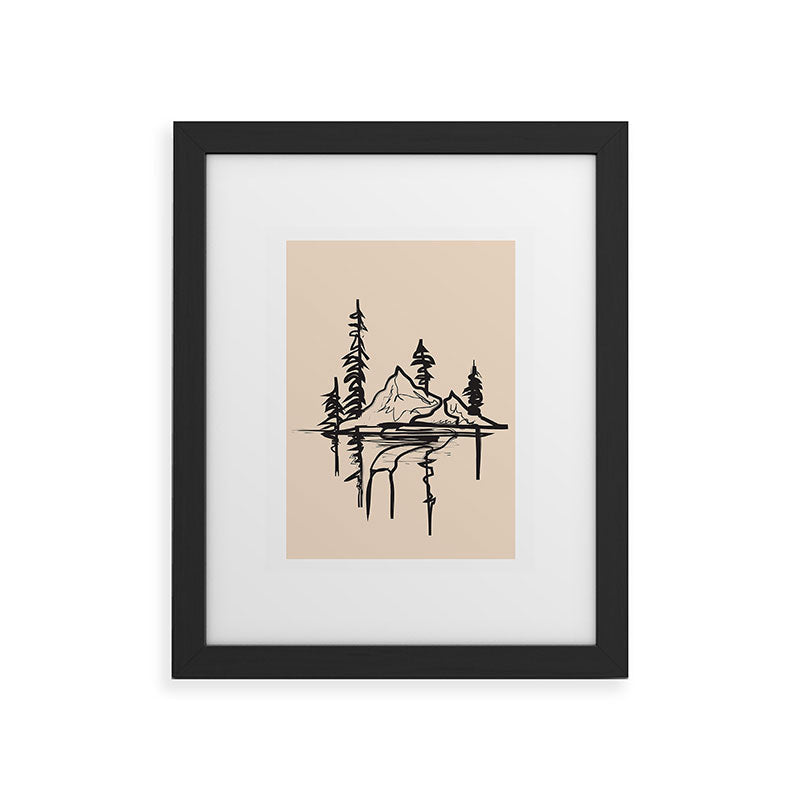 Abstract Landscape II Framed Art Print Gallery Image 33