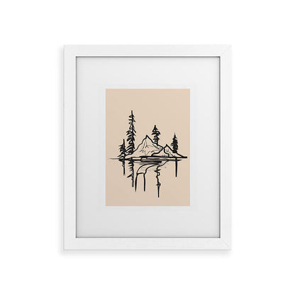 Abstract Landscape II Framed Art Print Gallery Image 51