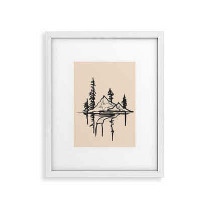 Abstract Landscape II Framed Art Print Gallery Image 25