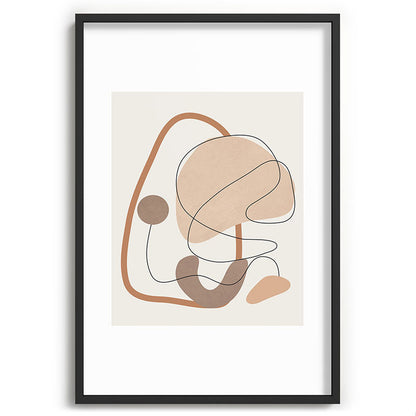 Abstract Line Movement III Framed Art Print Gallery Image 62