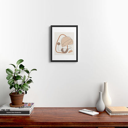 Abstract Line Movement III Framed Art Print Gallery Image 3