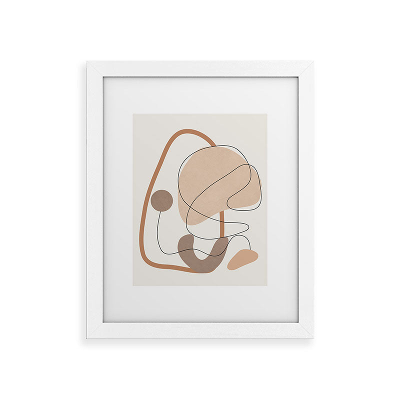 Abstract Line Movement III Framed Art Print Gallery Image 51
