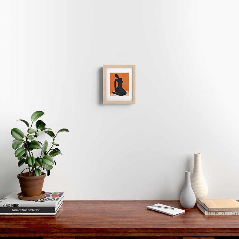 Abstract Nude II Framed Art Print Gallery Image 15