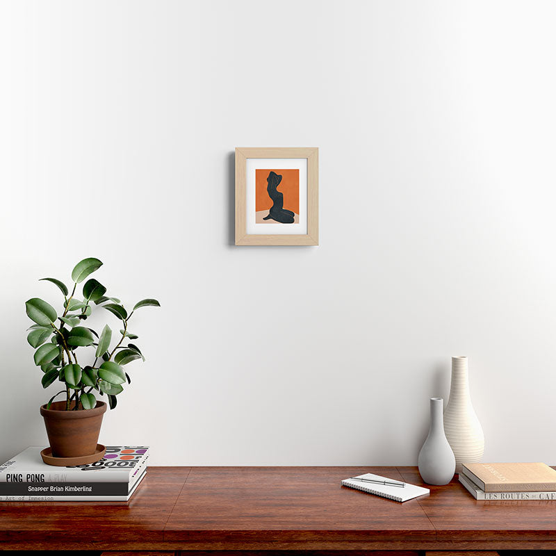 Abstract Nude IV Framed Art Print Gallery Image 43