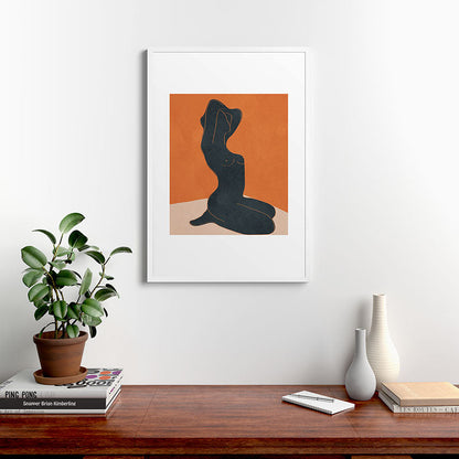 Abstract Nude IV Framed Art Print Gallery Image 27