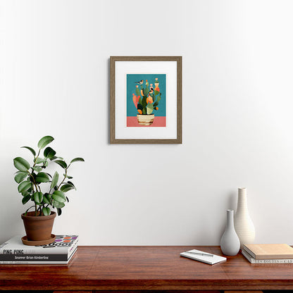 Cactus and Birds 2 Framed Art Print Gallery Image 39