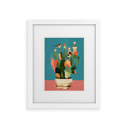 Cactus and Birds 2 Framed Art Print Gallery Image 50