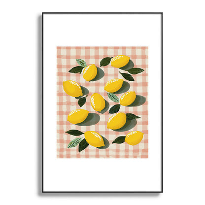Lemon Picnic Still Life Framed Art Print Gallery Image 86