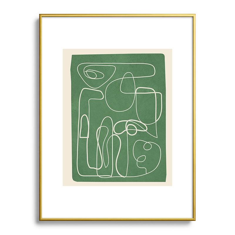 Lines in Space 7 Framed Art Print Gallery Image 92