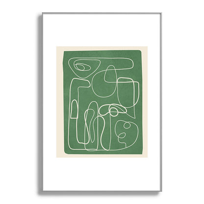Lines in Space 7 Framed Art Print Gallery Image 100
